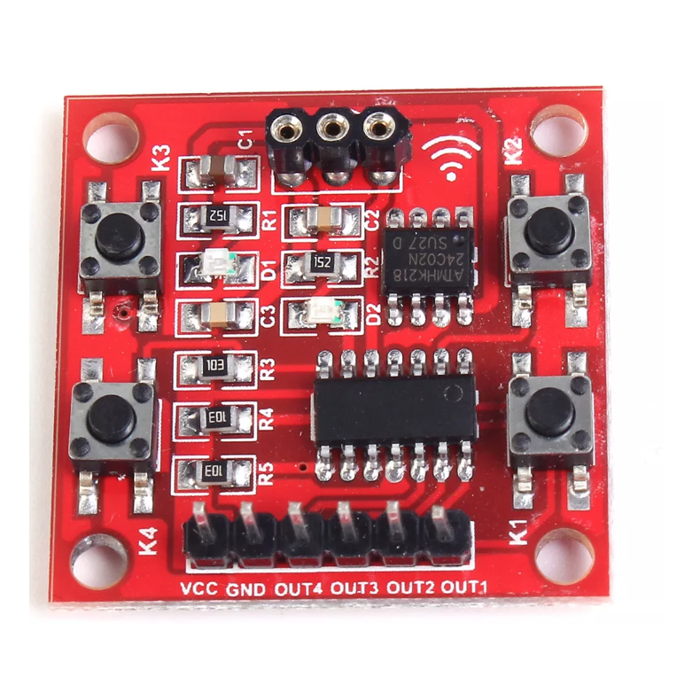  Infrarød IR Remote Learning Decoder 
