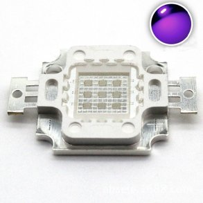 10 watt UV ultarviolet lysdiode LED 