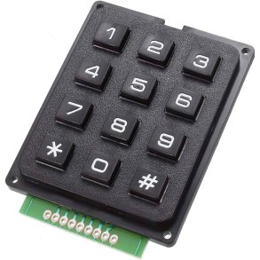3 x 4 Matrix  Key  Keypad