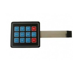 3 x 4 Matrix  Key Membrane Keypad