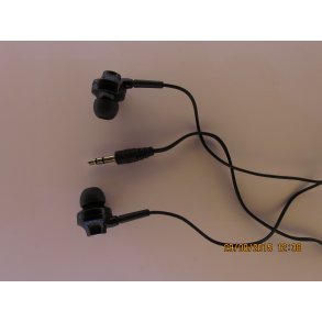3.5mm In-Ear Earphone Kort ledning