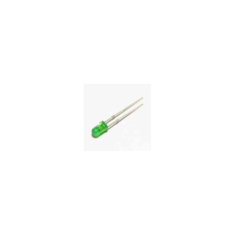 3mm lysdiode LED farvet