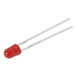 3mm lysdiode LED farvet