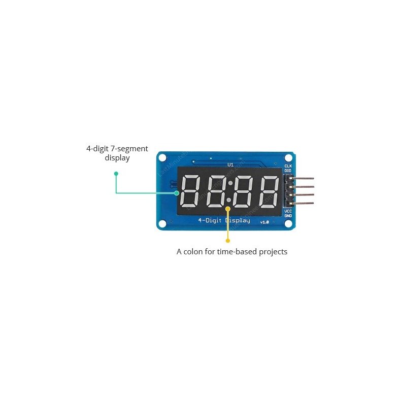 4 digit display 0.36 Inch TM1637