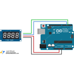 4 digit display 0.36 Inch TM1637