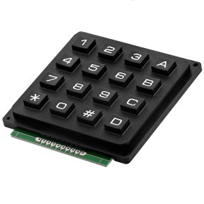 4 x 4 Matrix  Key  Keypad
