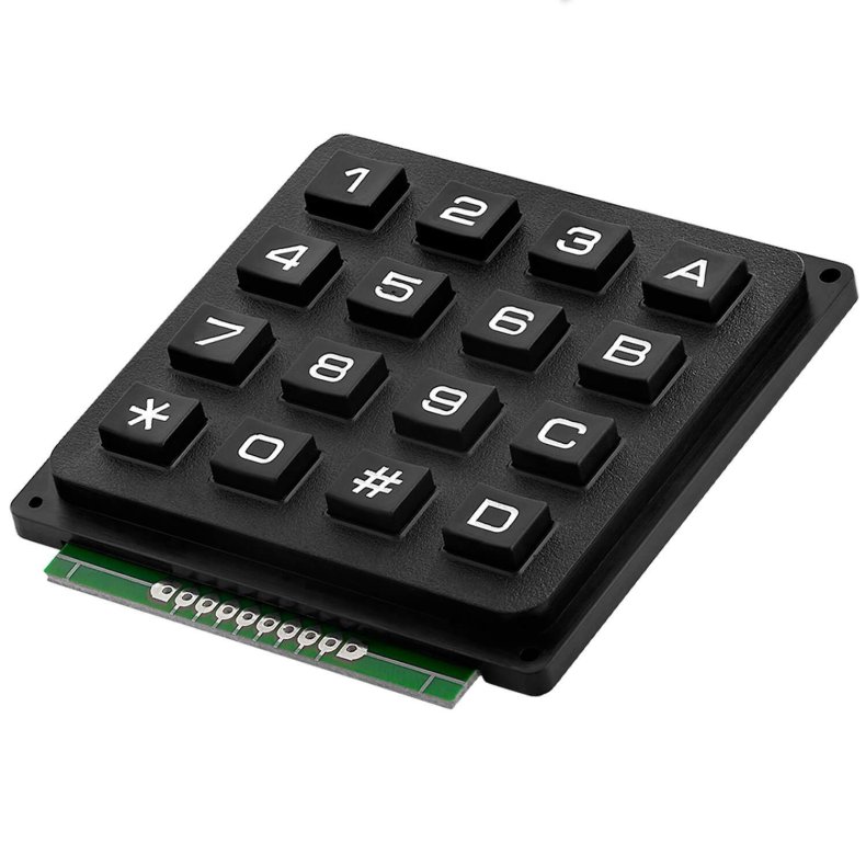 4 x 4 Matrix  Key  Keypad