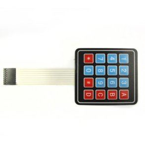 4 x 4 Matrix  Key Membrane Keypad