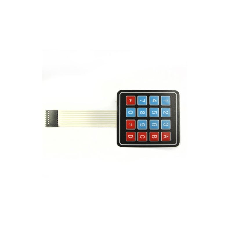 4 x 4 Matrix  Key Membrane Keypad