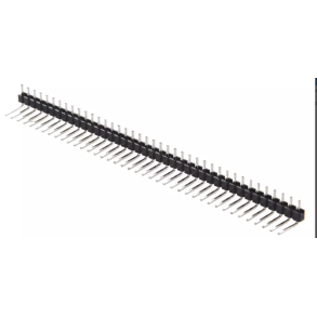 40 pin stiftrkke vinkel han 1 rkke