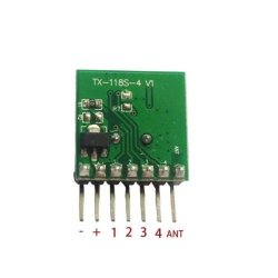 433Mhz sender  EV1527 parring