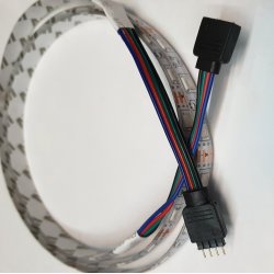 5050 RGB lysdiode  1m 60 LED