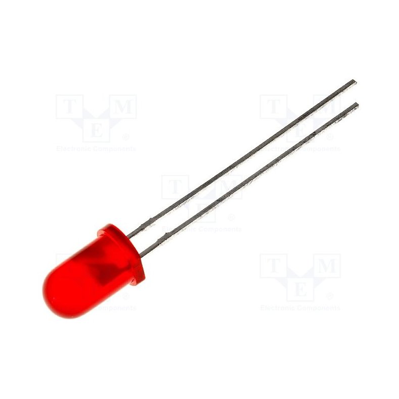 5mm lysdiode LED farvet