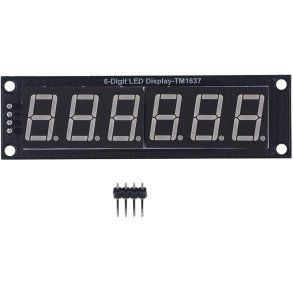 7 seg display. 6 ciffer bl. 0.56 Inch TM1637