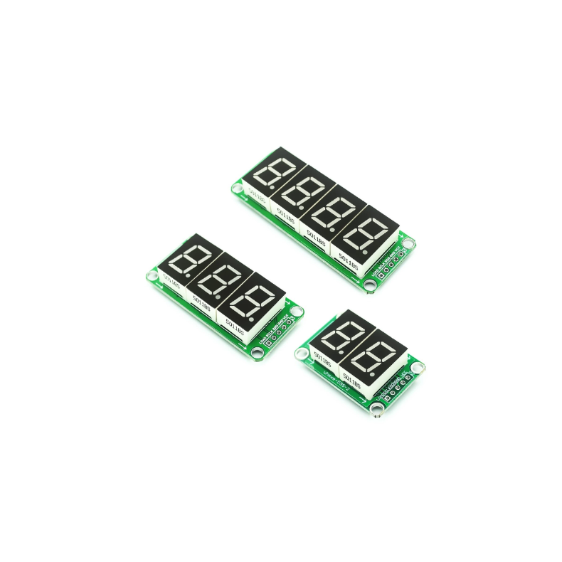 7seg display med 74HC595 driver