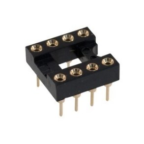 8pin precision ic sokkel