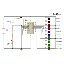 LM3915 Dot/Bar Display Driver