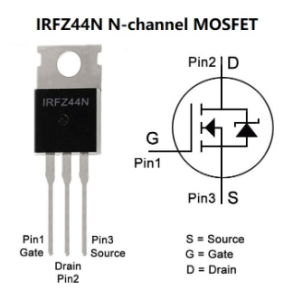 IRFZ44N  MOSFET  N-Channel