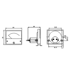 Analog meter. Flere varianter