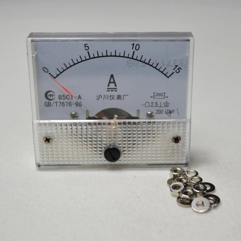 Analog Amperemeter 0-15A