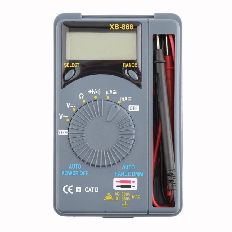 Auto Range Pocket Digital Multimeter