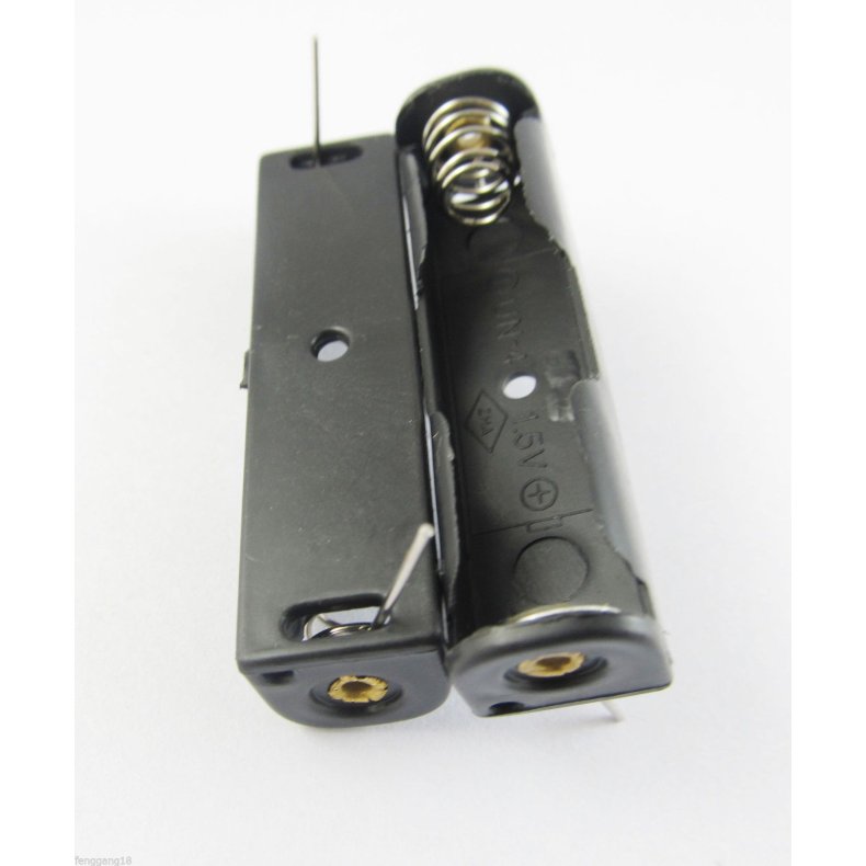 Batteribox 1 x aaa med stift