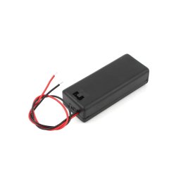 Batteribox 2 x aaa med lg og afbryder