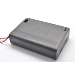 Batteribox 3 x aa med lg og afbryder