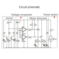 Bil som flger en line. Lav sev.