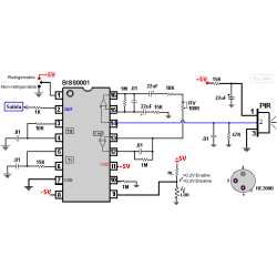 biss0001  PIR Motion Detector IC