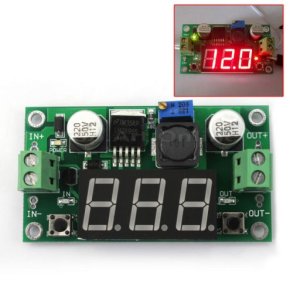 DC-DC Adjustable Step-down  med display 2 Amp