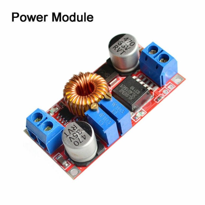 DC-DC Justerbar spnding og strm Step-down 5A