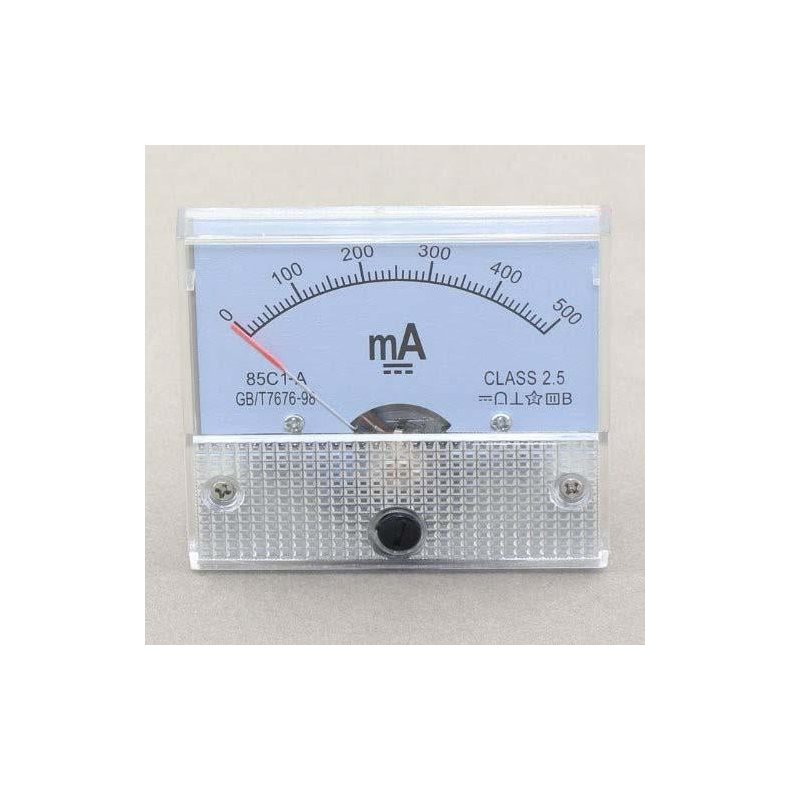 DC meter 0 - 500mA