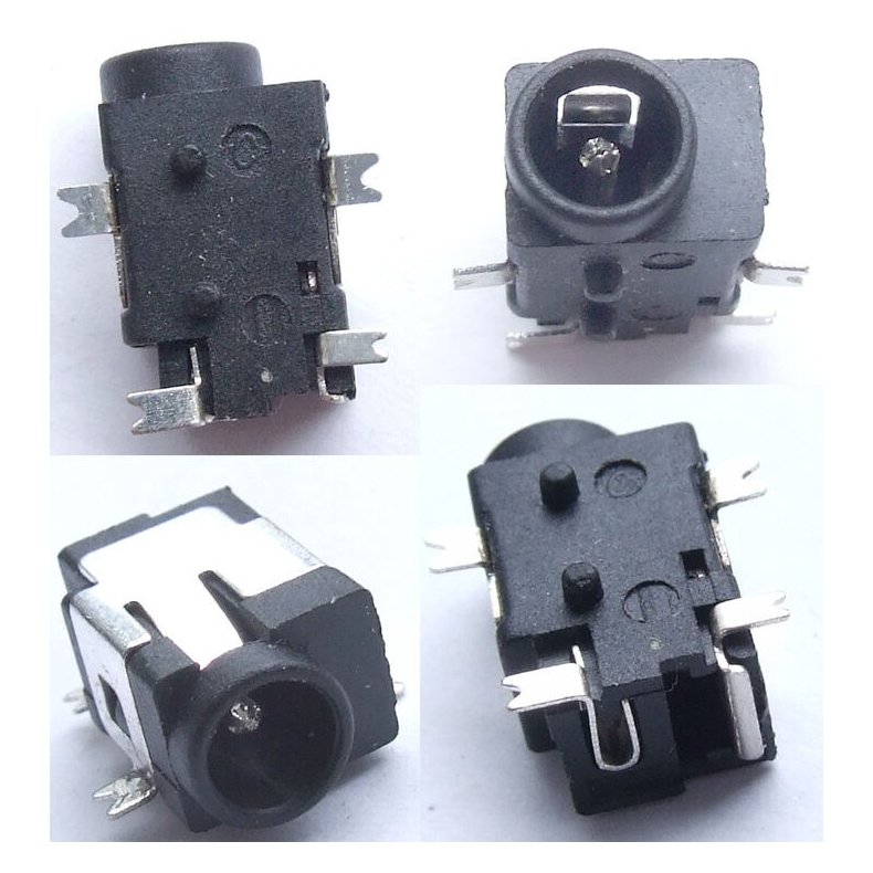 DC power fatning 3,5mm SMD