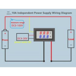 Dual Panel Digital 100v 10a