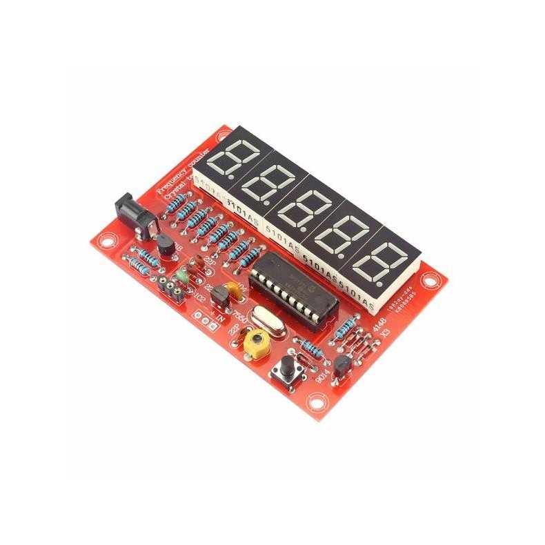 Frekvenstller-1 samlest  DIY. 1Hz-50MHz.