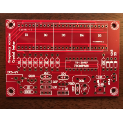 Frekvenstller-1 samlest  DIY. 1Hz-50MHz.
