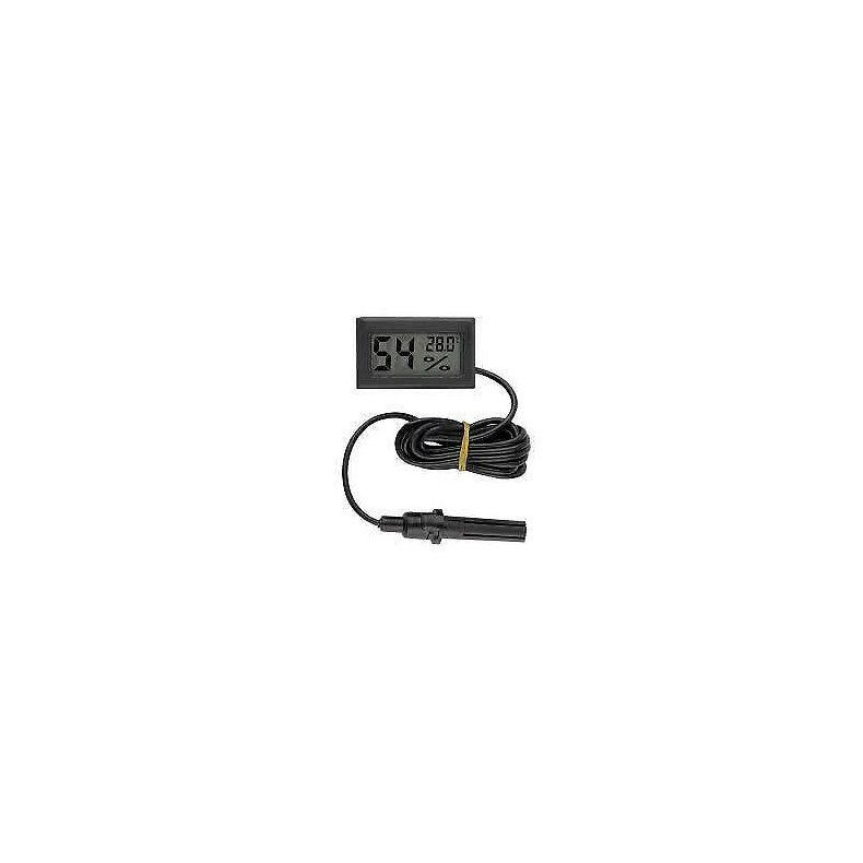 Fugtighed og temperatur panel meter med probe