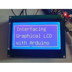 Grafisk LCD Display ST7920 128x64