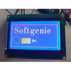 Grafisk LCD Display ST7920 128x64