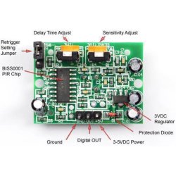 Human Body Infrared Sensor Module PIR 
