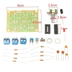 ICL 8038 Type-1 tone generator DIY Kit   10HZ ~ 300kHz