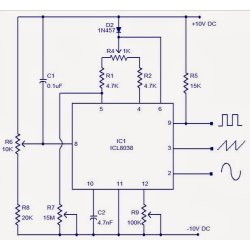 ICL8038 Tonegenerator