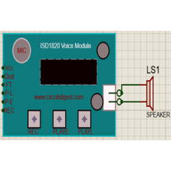 ISD1820 voice  recording Playback module