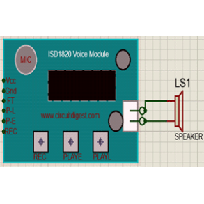 ISD1820 voice  recording Playback module