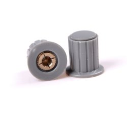 Knap for 4mm potentiometer gr