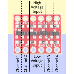 Level Conversion Module 4line   5V-3V