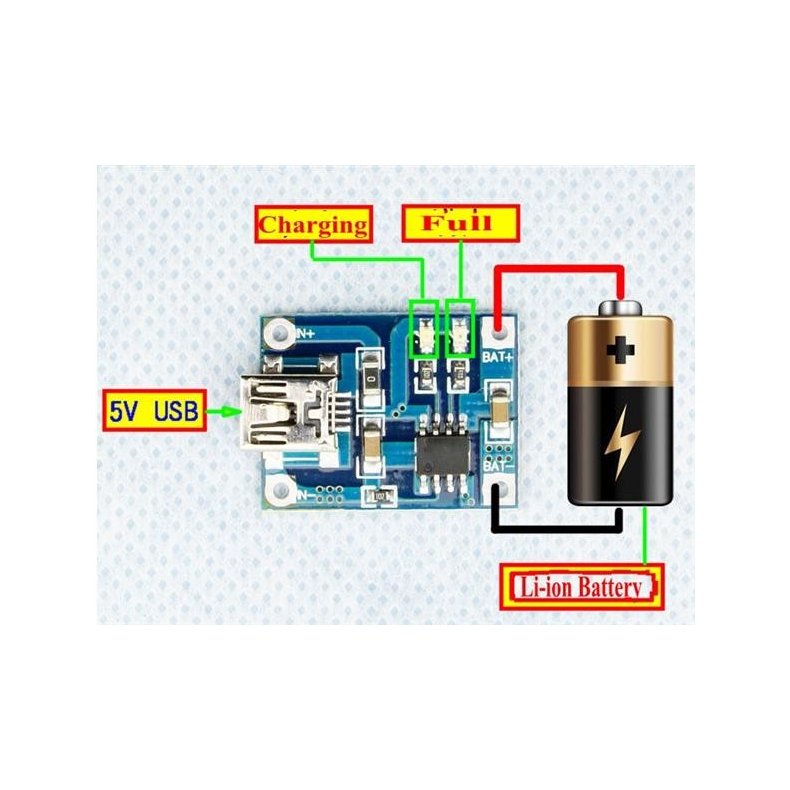 Lithium Battery Charging  Board
