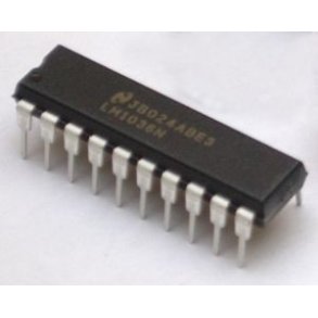 LM1036N DC styret tonekontrol 