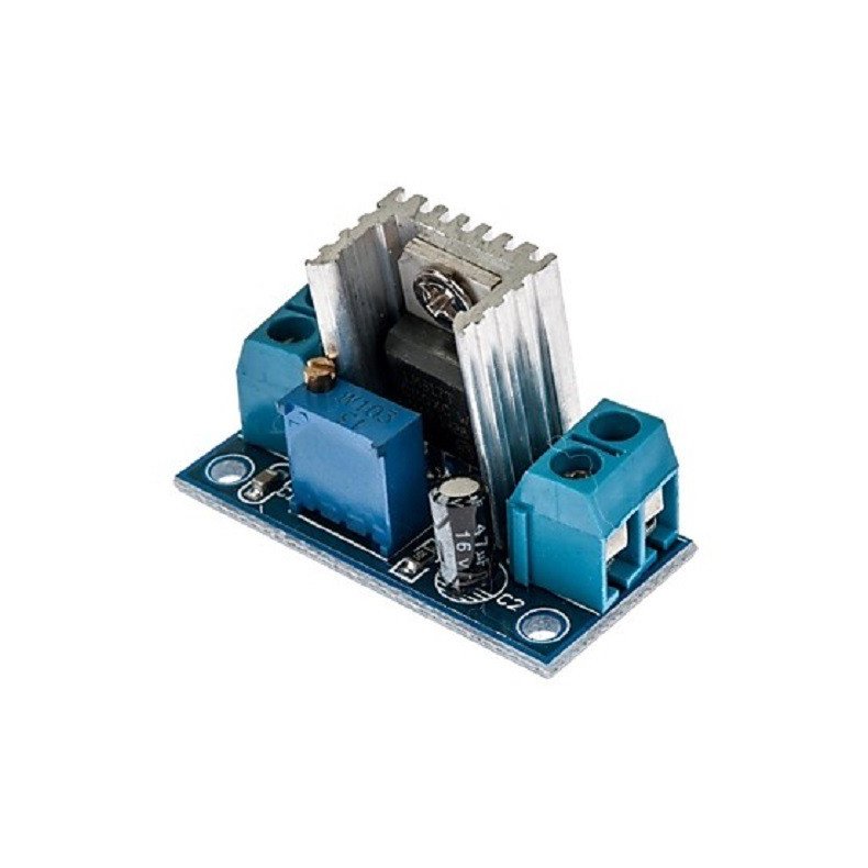 Lm317 justerbar spndings regulator module